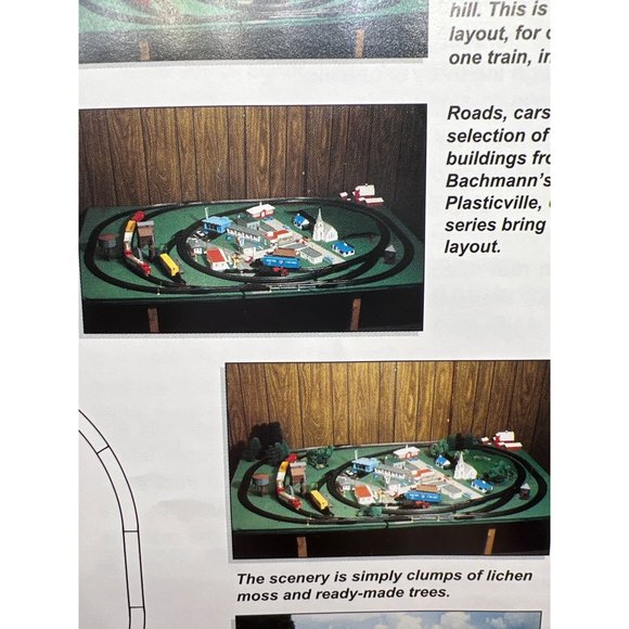 Model Railroading Made "E-Z"w Bachmanns E-z Track System Robert Scheicher 1995 - Picture 9 of 12